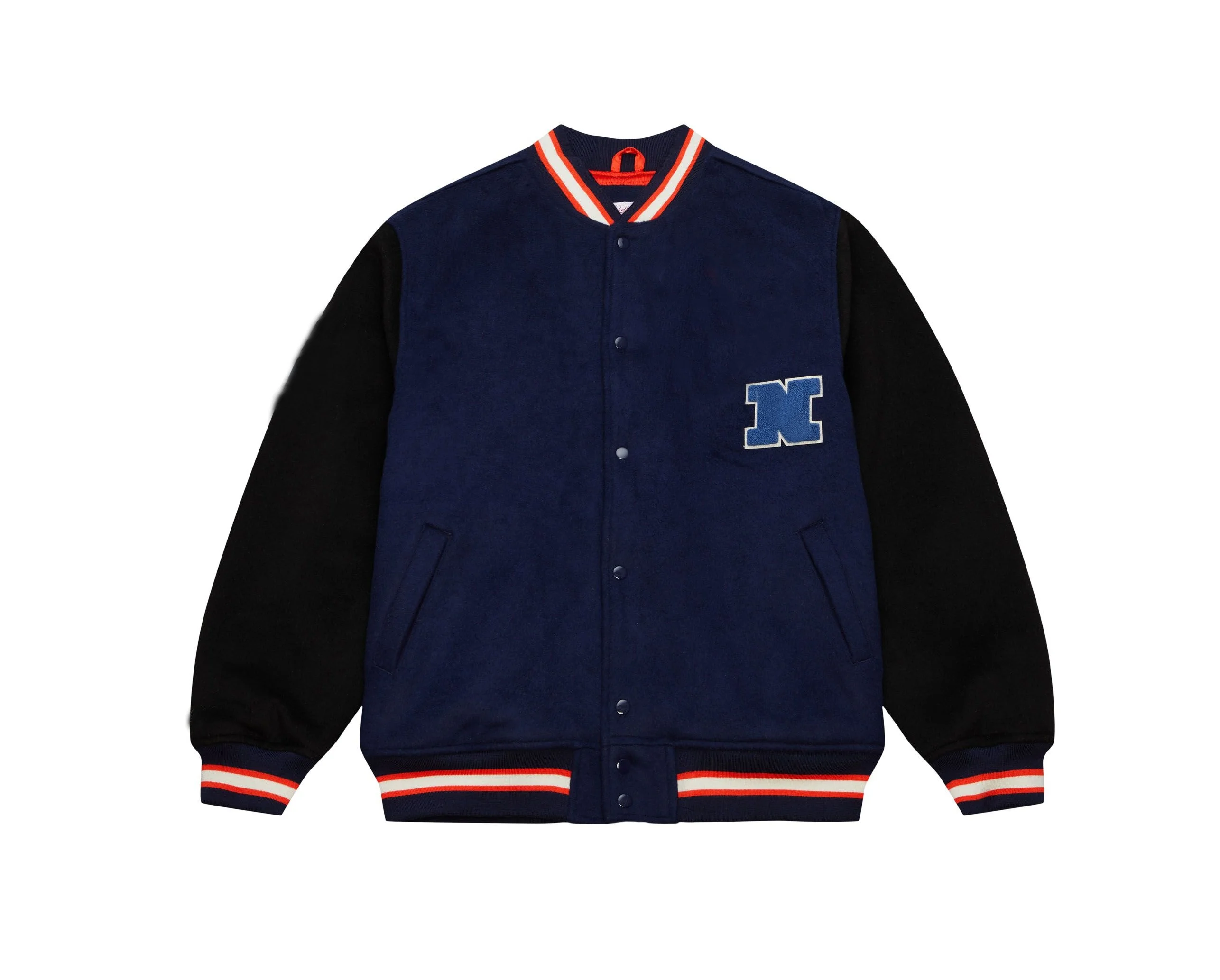 New Fashion Style All Wool Varsity Jacket Custom Plain Chenille Embroidery 100% All Wool Varsity Jacket