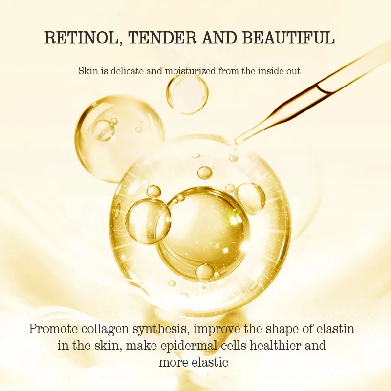 Customized labeling female beauty luxury moisturizing retinol nourishing anti-aging hydrating skin care set