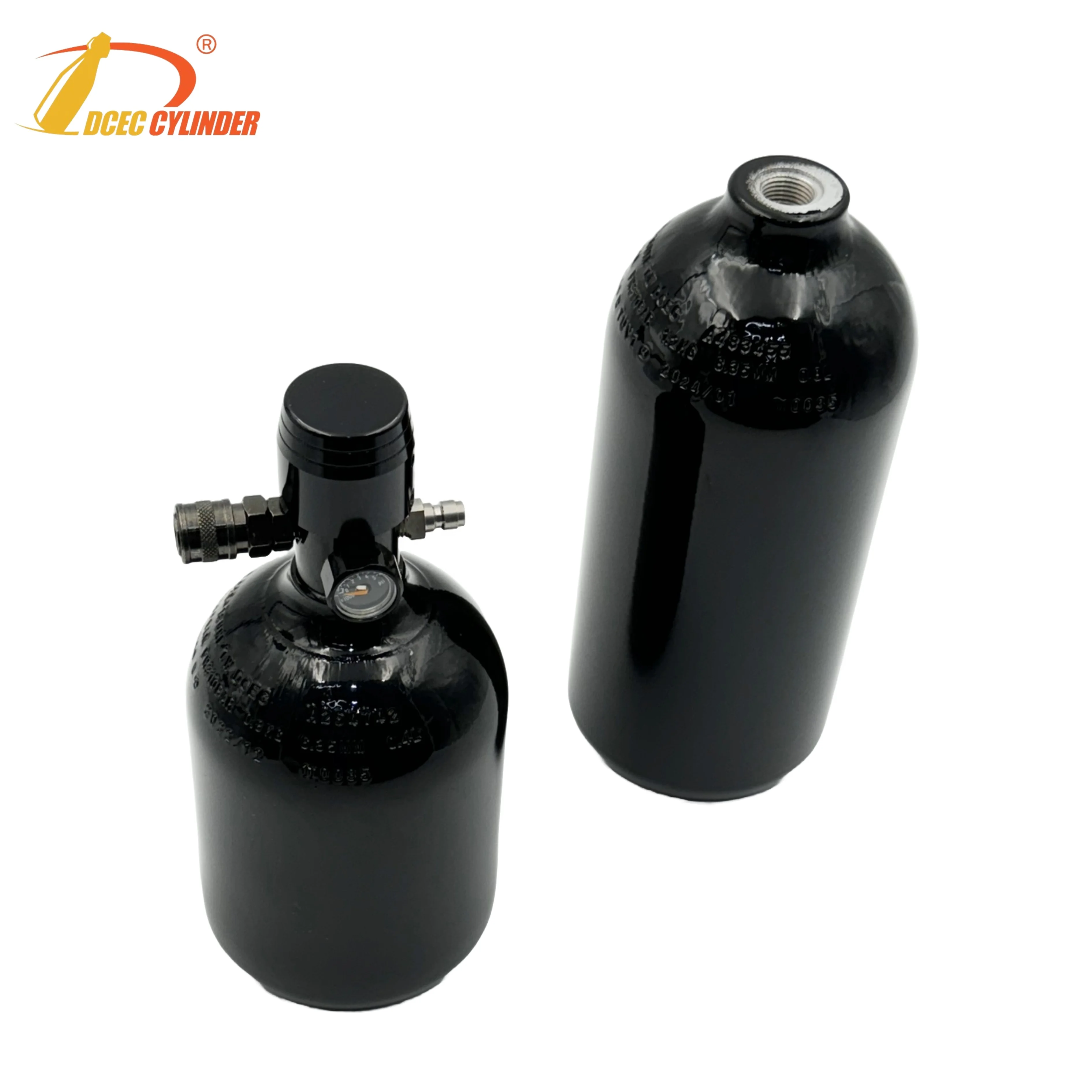 207bar TPED 48ci airsoft gun 3000psi paintball air cylinder hpa tanks with airsoft regulator