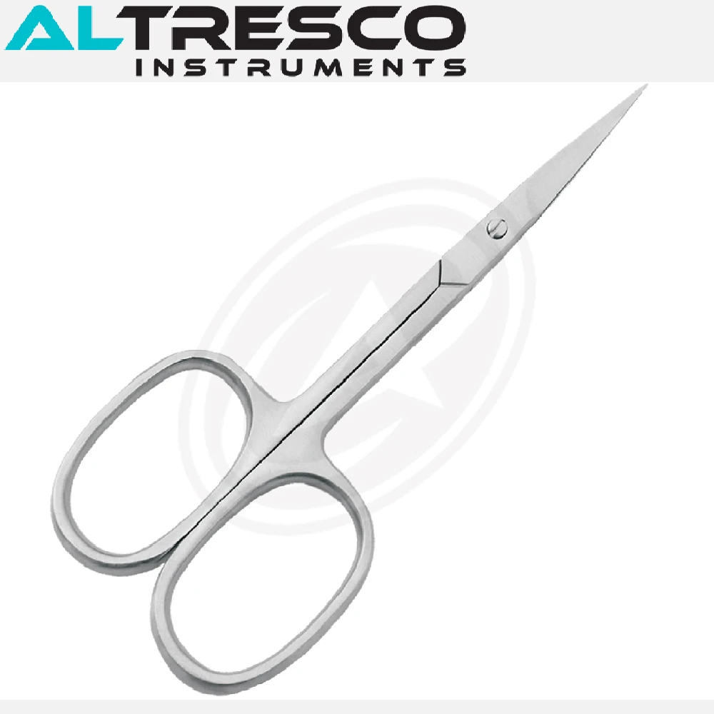 Long handle Toe Nail scissors (Stainless Steel) Angled Blades