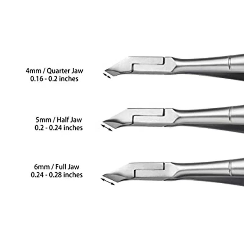 High Quality Manicure and Pedicure Tools Professional Cuticle Nail Nipper 10.5cm Stainless Steel Sharp Nail Cutters