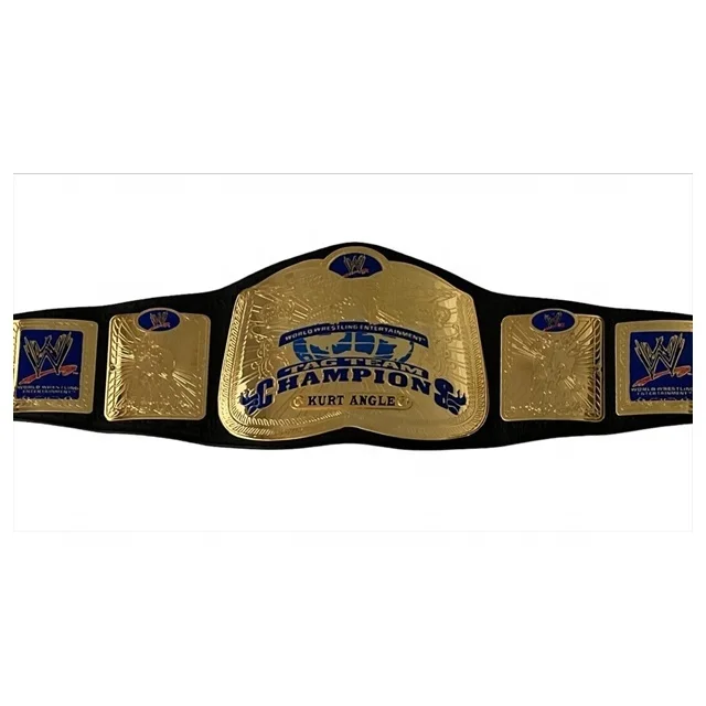 Pro Wrestling Belt 2010 Smackdown Tag Team Championship Belt D Generation X Adult Size Pure Leather Strap Belt