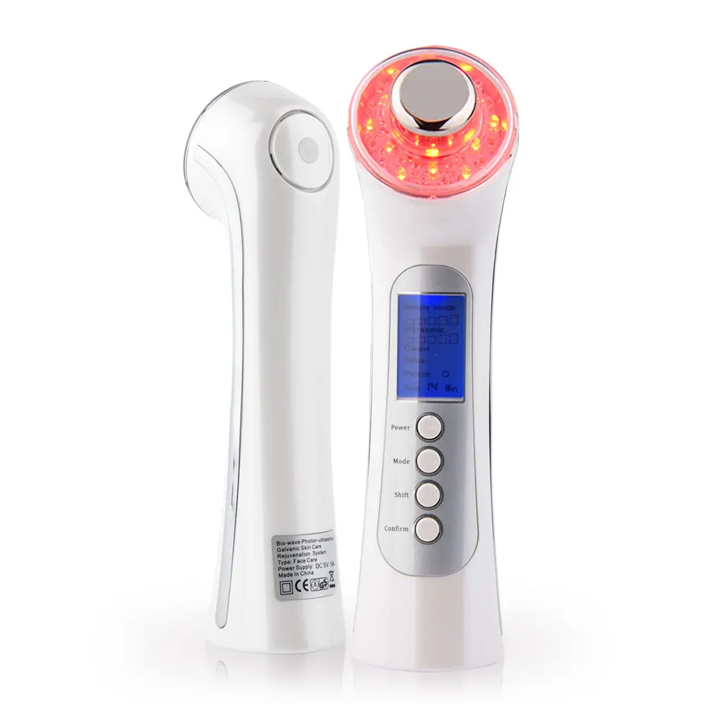 Led Lights Face Care Massage Products Red Light Therapy Led Display Face Massage
