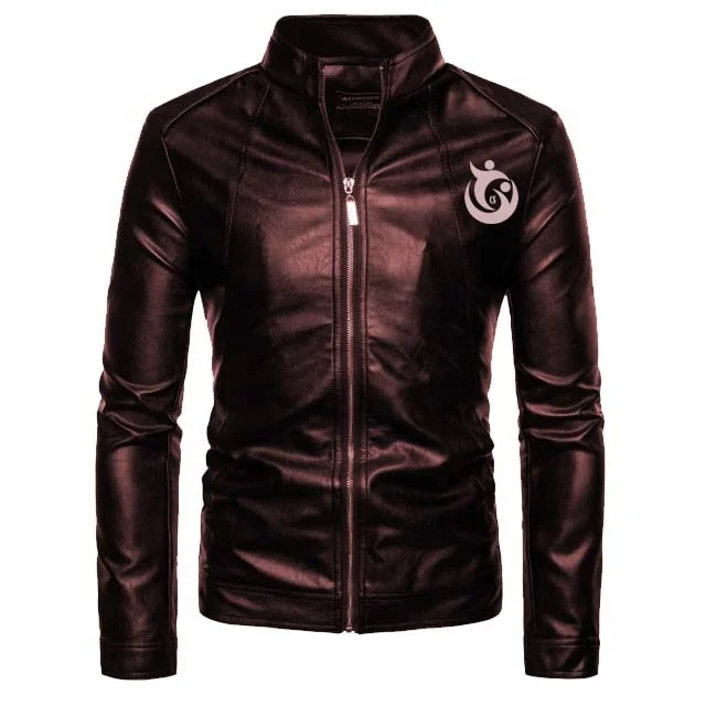 Classic OEM Manufacturer Custom Color Casual Sheepskin Suede Leather Jacket Men Jacket