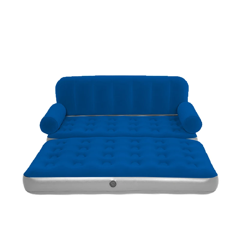 Custom Modern PVC Air Chair Double Inflatable Sofa for Indoor and Outdoor for Living Room & Hotel Elegant Dining Model