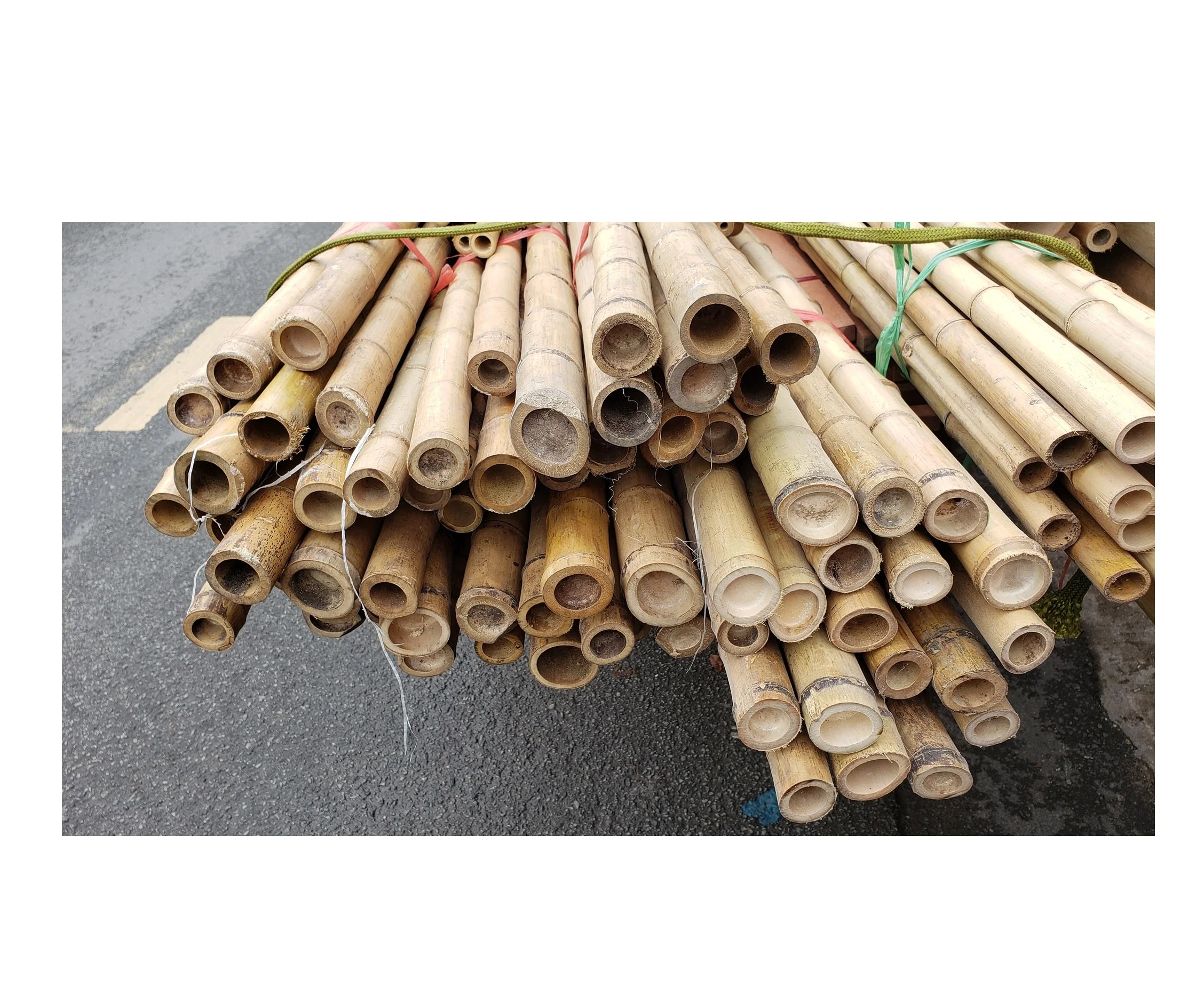 Top Polished Bamboo Poles Cane 40 to 50 mm Diameter by 4m Long for Structure Project Garden Home ( Whatsapp 0084587176063 Sandy)