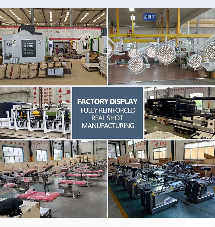 Chinese Factory Direct Steel Operating Tables Carbon Fiber Electric C-Arm Compatible Medical Equipment