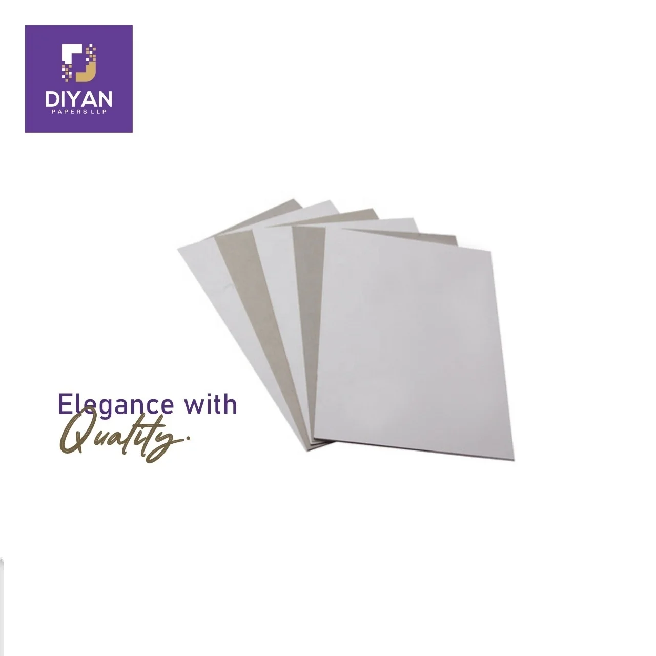 DUPLEX BOARD WITH RAGE OF 180 TO 450 GSM