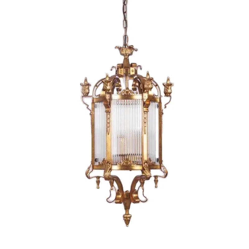 European American Low energy consumption E14 connector glass shade  Roman Italian chandelier wall lamp Suitable for villas garde