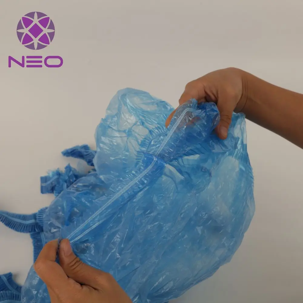 Strong Elastic Band Disposable Pedicure Liners Made With High Quality Thick Clear PE Material For Multi-Scenario Uses