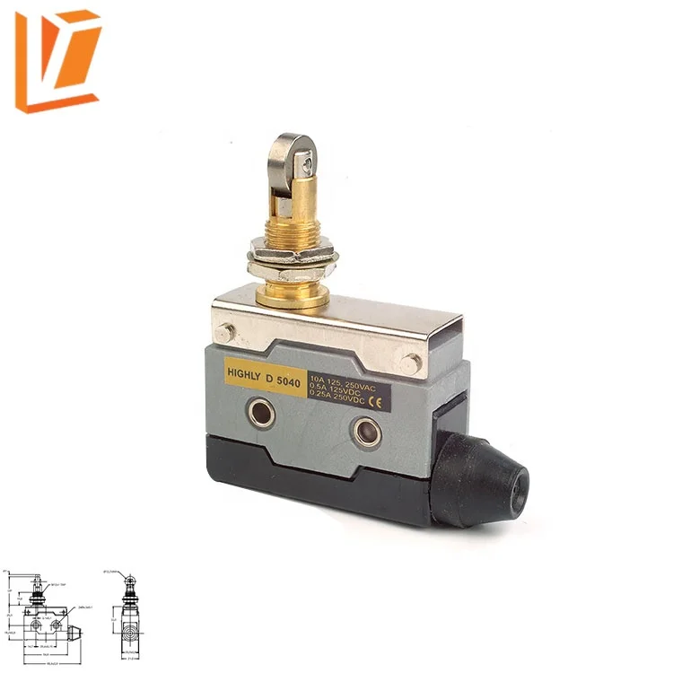 Cross Roller plunger Short Lever industrial esrotary encoder limit switch