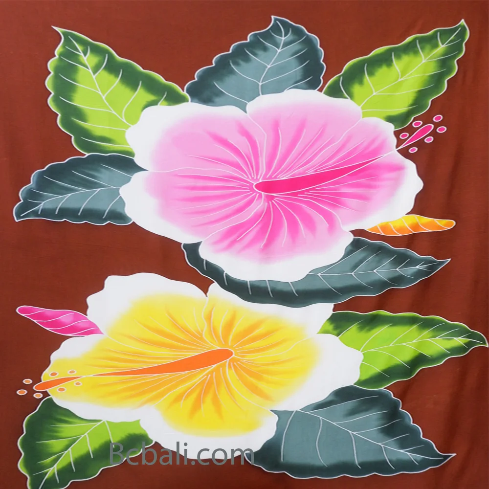 БАЛИЙСКАЯ пляжная ткань саронг ручная роспись лучшее качество парео цветочный дизайн