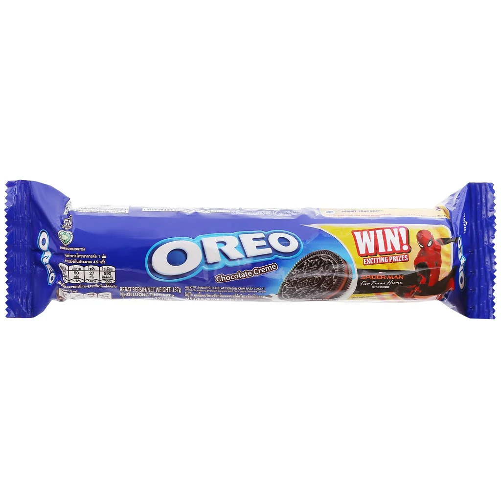 OREO BISCUITS CHOCOLATE CREAM 133G