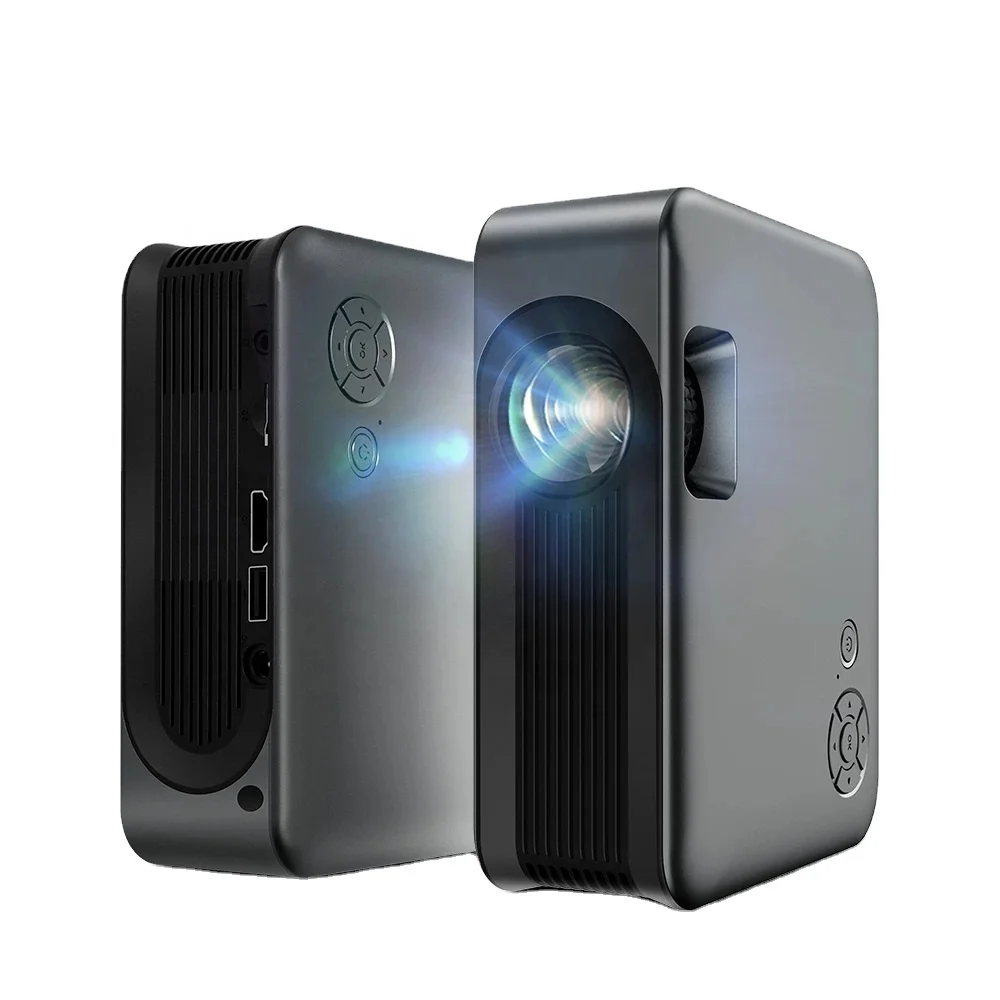 MINI Projector AUN A30C Pro Battery  Projectors Cinema Mirror Phone LED Video Projector for Home 4k Video