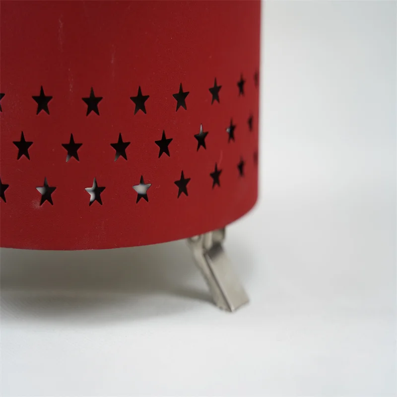 Tempered Cover Fire Bowl Mini Personal Fireplace For Indoor And Outdoor Use