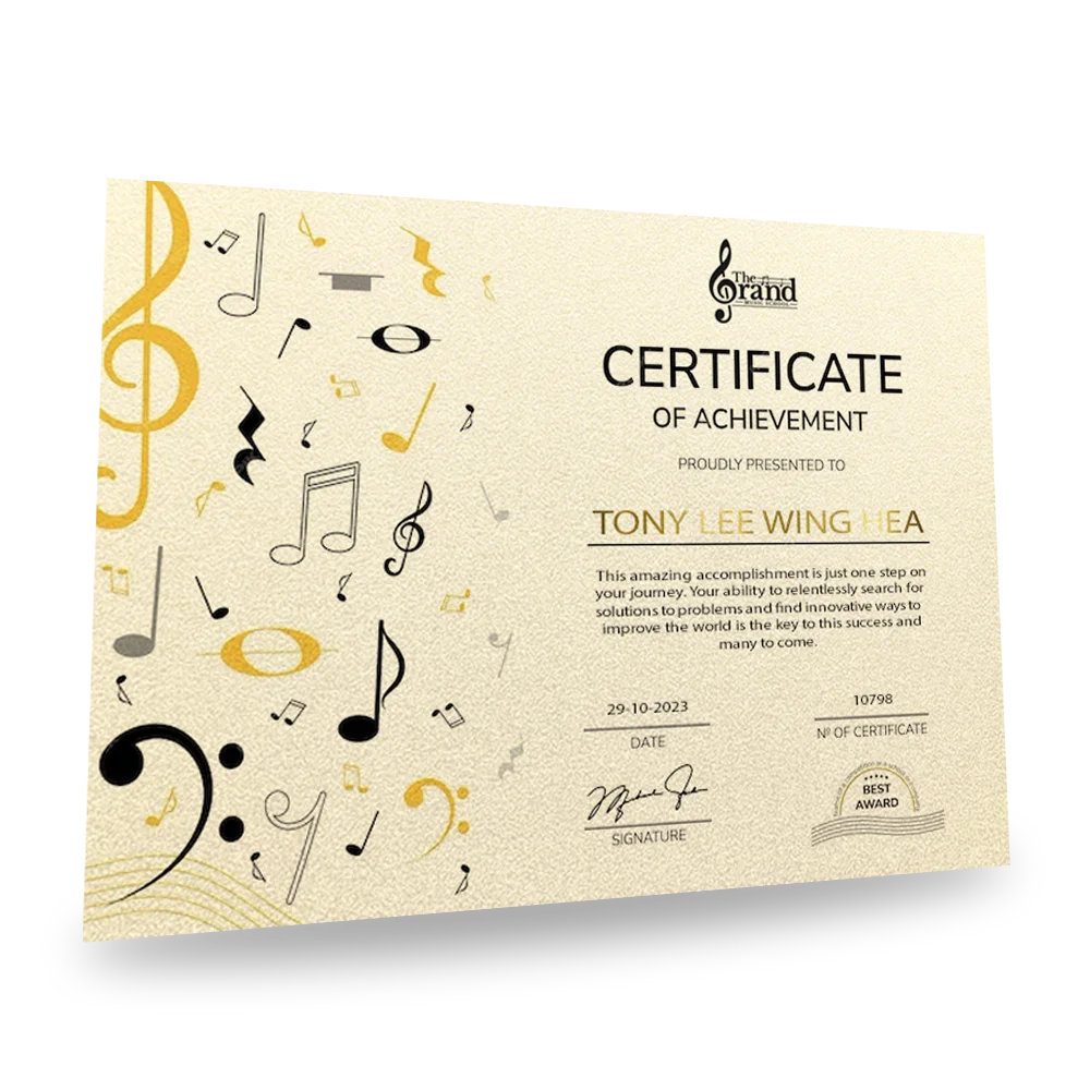 Customizable Design Green Glossy Paper 4-Color Printing Regular Sizewith Attractive Price Quick Response Certificate for Award