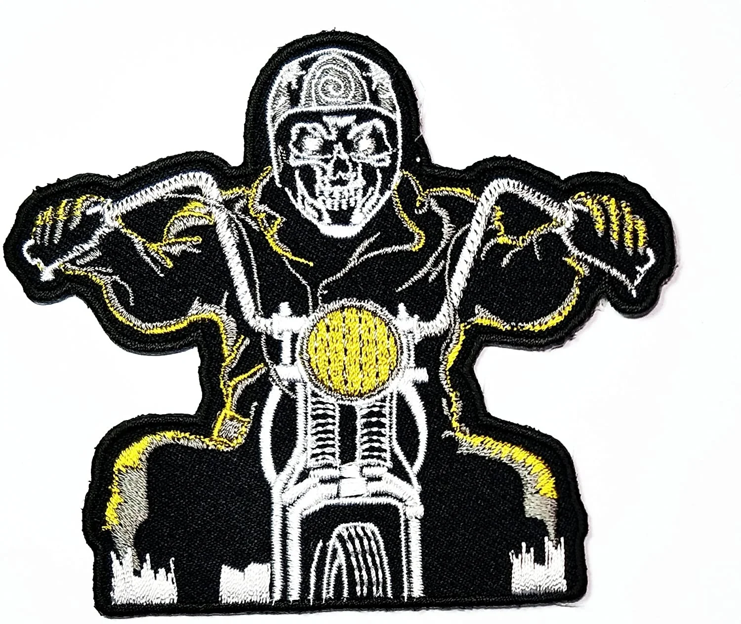 Rock Machine Embroidery Patch Wholesale Apparel Embroidery Patches