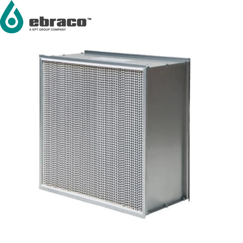 Aluminum HVAC (24x24x12inch) H14 99.995% AHU Cleanroom Separator Ebraco OEM 610x610x292mm New 12 months Warranty Hepa Filter
