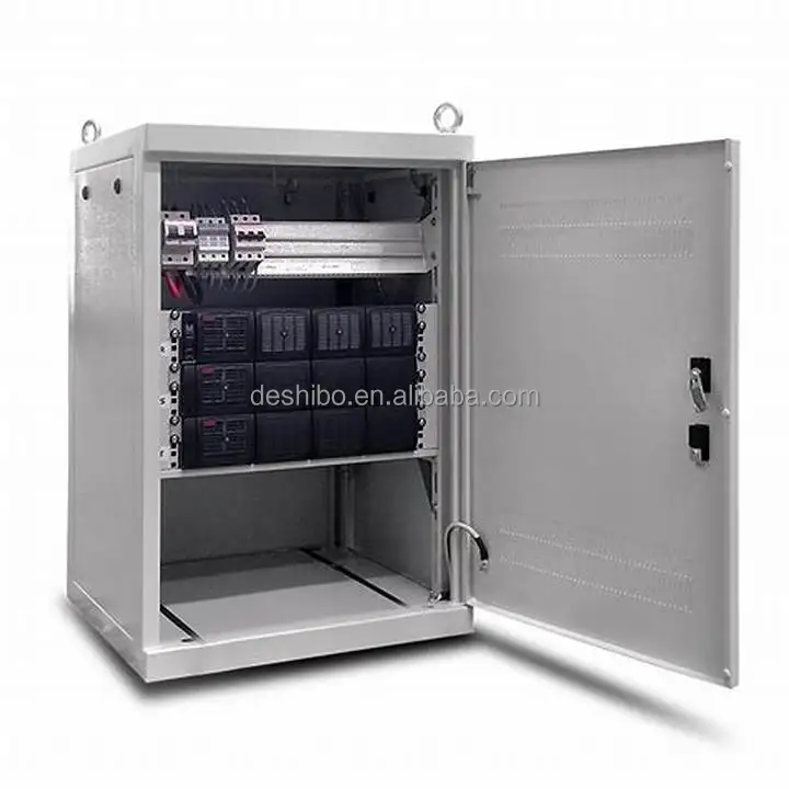 waterproof electrical control box 200ah inverter aluminum battery cabinet