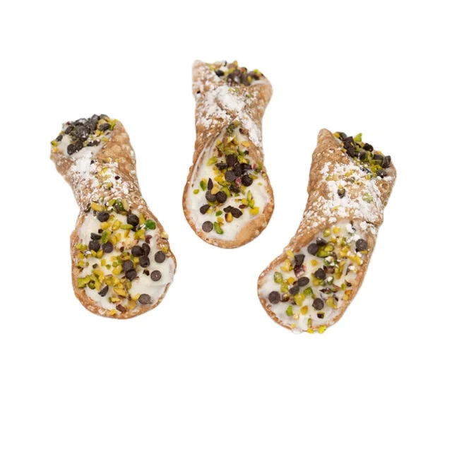 Premium sale artisanal Italian cannoli made in Sicily kit 25pcs mini ready for export