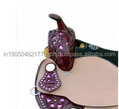 Top Latest High Selling Leather Horse Western Big Horn Saddle horse accessories Manufacturer From India