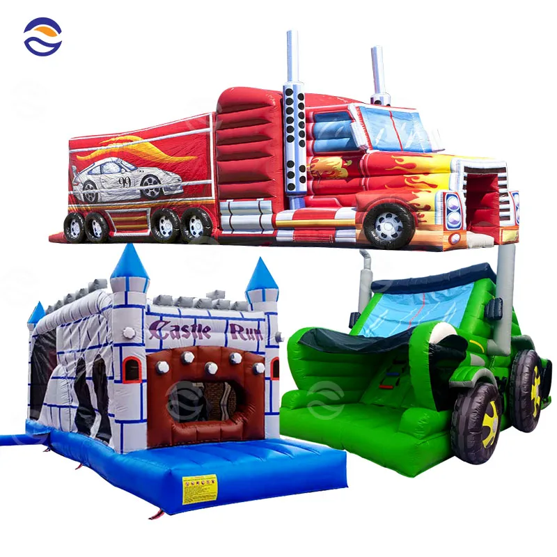 Commercial Inflatable Big Jump Bouncy House Jumping Castle Outdoor Party Sport Games Indoor Obstacle Courses For Kids And Adults