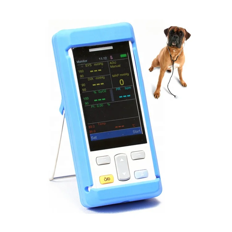 PC100V OEM/ODM Портативный Vet многопараметрический монитор de sign vital veterinaria