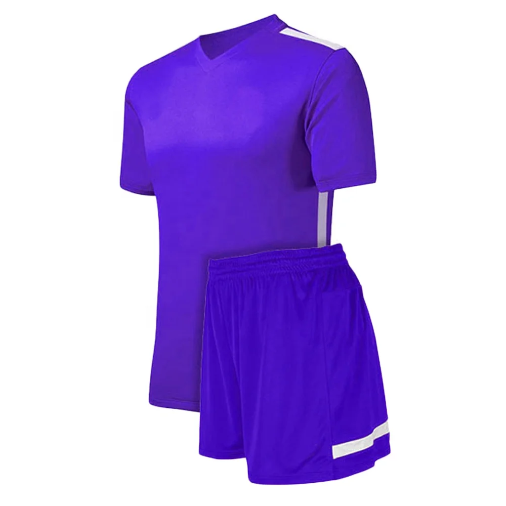 Customized Football Kits Football Training Sets Sublimation Sport Jerseys Uniform Youth School T-shirt and Shorts Set