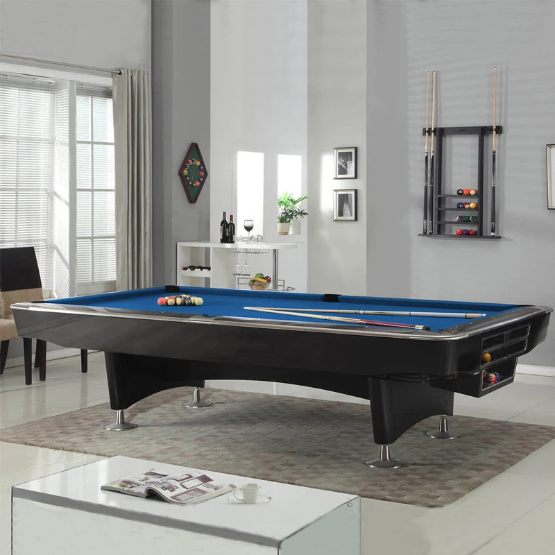 American table Billiard 8ft 9ft cheap solid wood and slate billiard table snooker billiard for club use