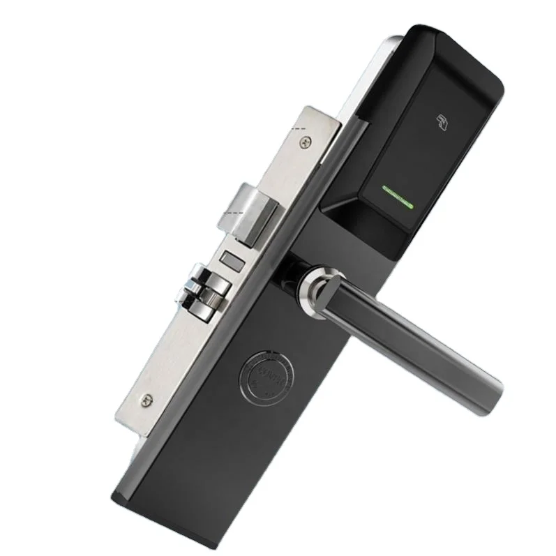 low price High quality Security Electronic Card Key Smart Hotel Door Lock With RFID Management Software System