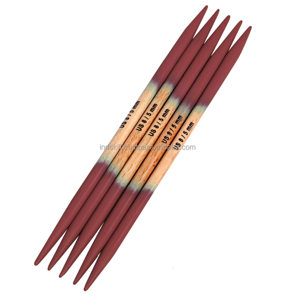 15 cm 20 cm Wood DPN Double point knitting needles sizes 3 mm 3,5 mm 4 mm 4.5mm 5 mm 5.5 mm 6 mm 6.5 mm 8 mm upto 25 mm crafts