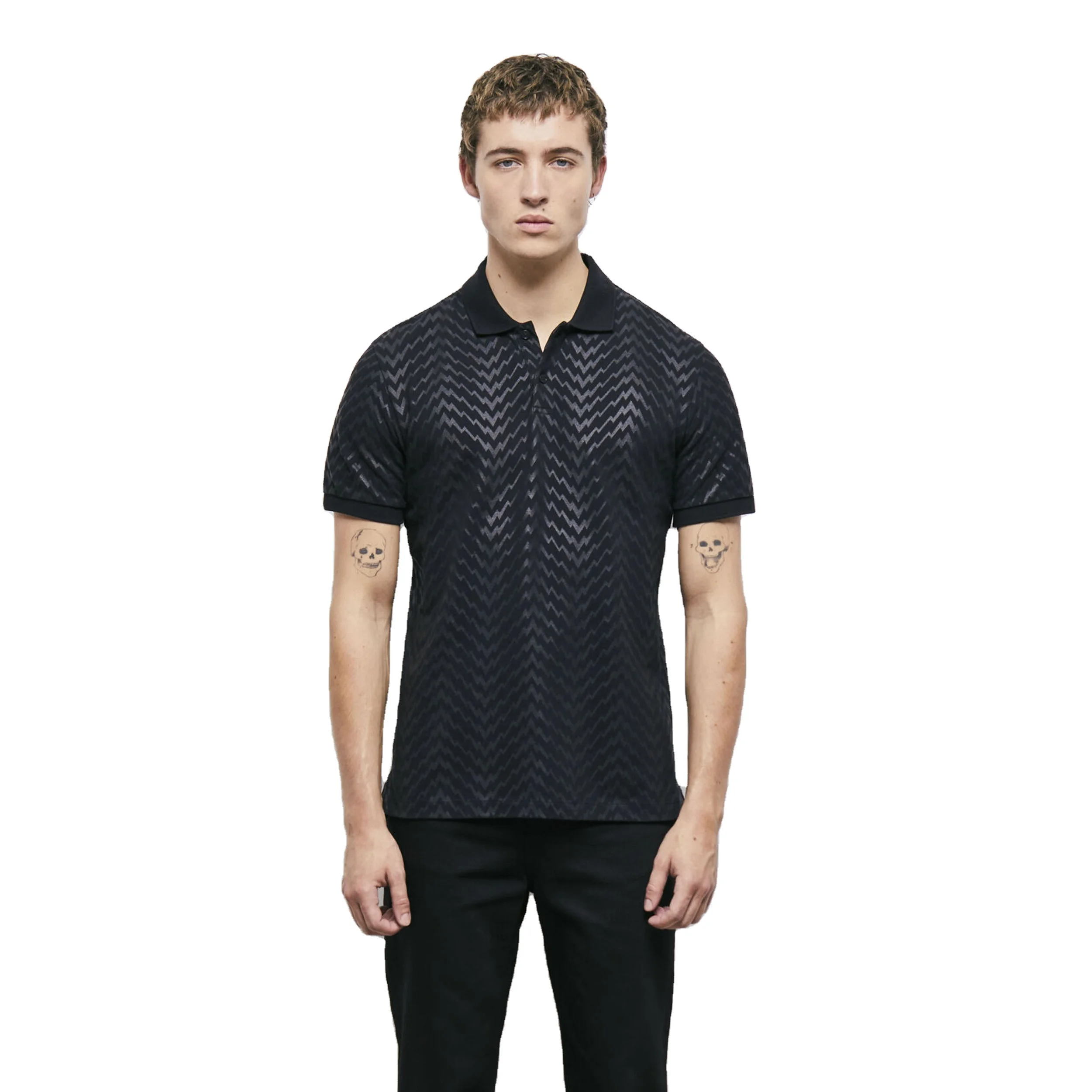 Stylish Custom Embroidered Logo Polo T-Shirts 100% Cotton High Quality Slim Fit for Men Plus Size Designer Polo Shirts