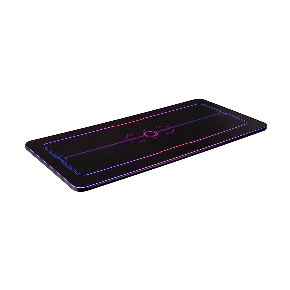 Custom Premium LED RGB Lighting PC Computer Gaming Desk Tabletop Modern OEM Computer Gaming Table Top Desktop