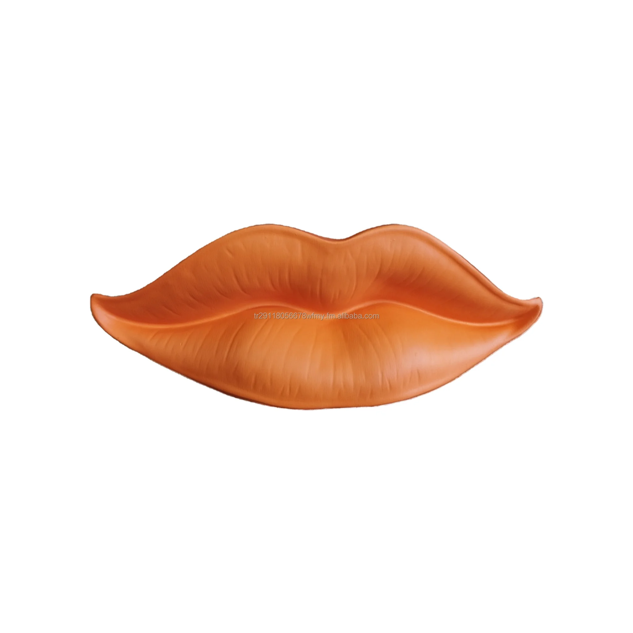 Large Lip Wall Statue Sculpture , 3d Wall Art, Luxury Home Wall Decoration Home Fashion Resin Handmade Products Wall Accessories