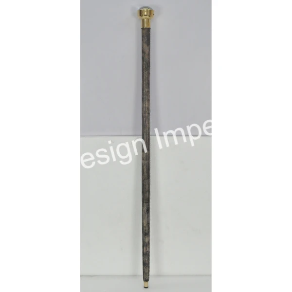 Gentleman Luxury Walking Stick With Clock Style Handle From India New Designed Elders Walking Stick Perfect For Grandparents