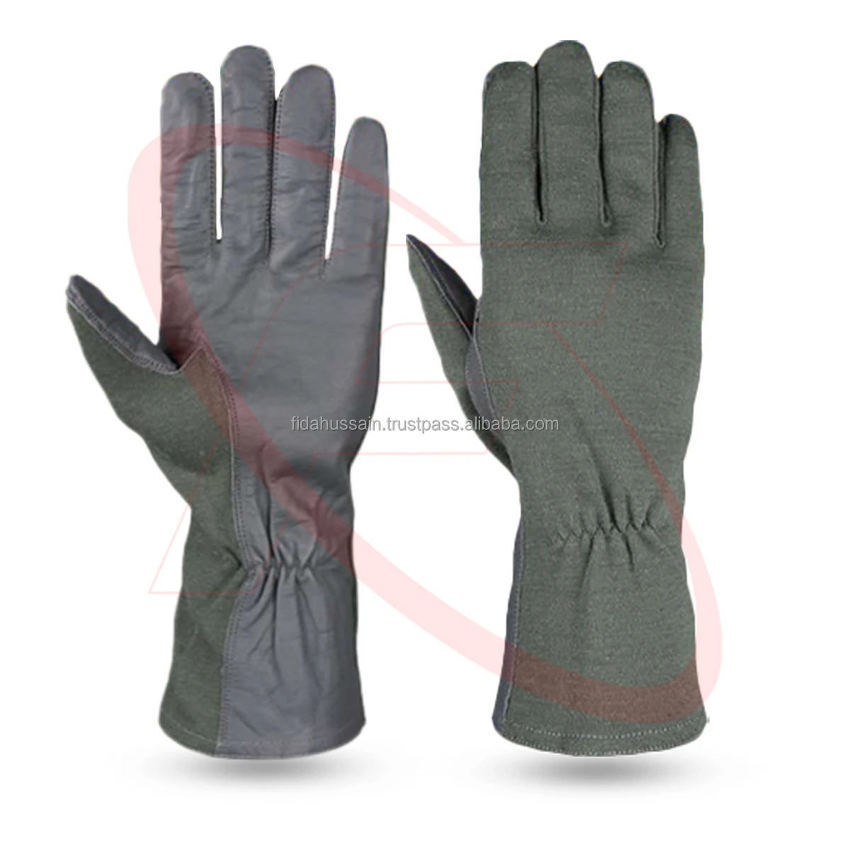 Top Quality Wholesale Soft Goatskin Nomex Flight Tactical Gloves Hand Safety Gloves Best Pilot Leather gloves from Pakistan