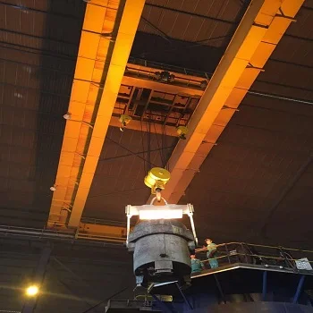 15t Double Girder Overhead Crane EOT Crane For Lifting Coils Metallurgy Steel Mill Plant Good Quality