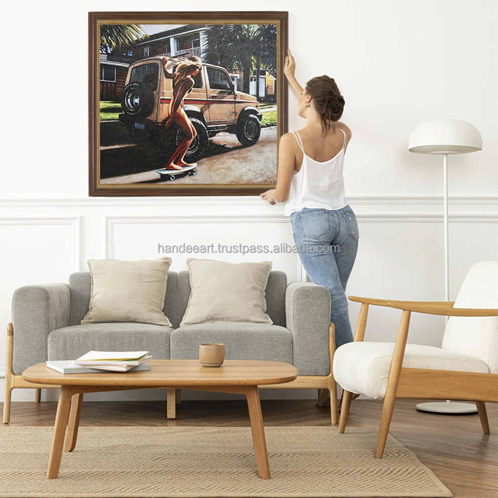 Wholesale Price oil painting Venice street life Painting For home Decor