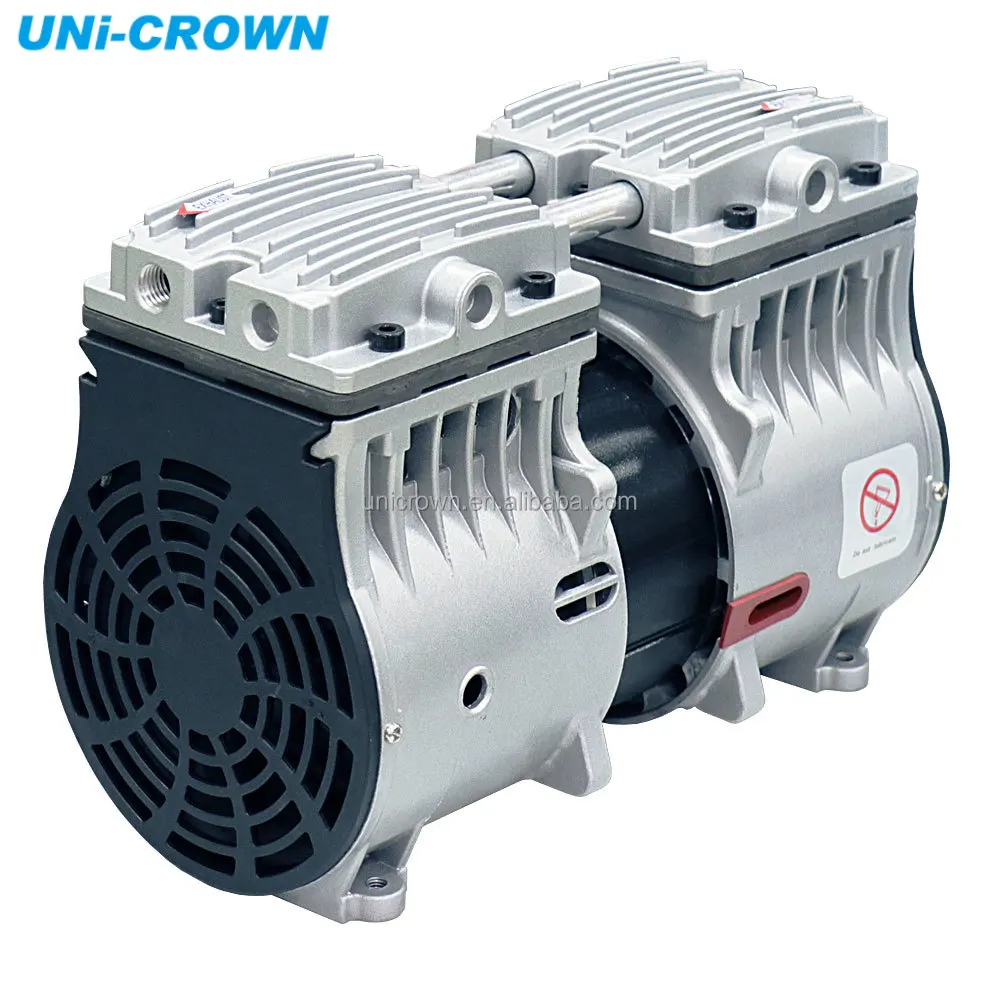 UN-90V AC110V или 220V 1/3HP малошумный безмасляный вакуумный насос для вакуумной упаковочной машины (регулируемая цена)