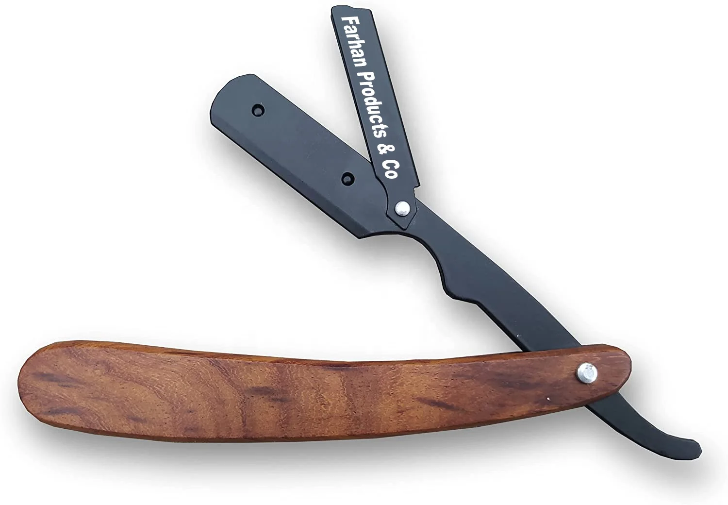 New Perfect Shave for Man Paper-Coated Stylish Handle Barber Shaving Straight Razor by FARHAN PRODUCTS & Co