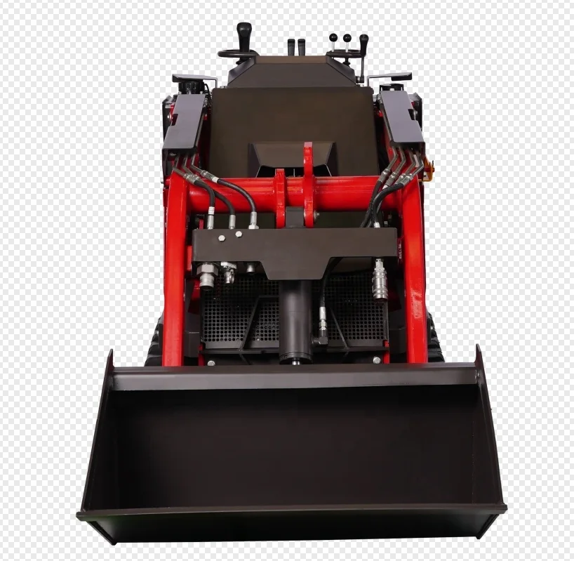 XINIU 1.5 Ton KS1000 Skid Steer Loader New Rhinoceros Compact Front Loader with Japanese Engine Crawler Loader Components