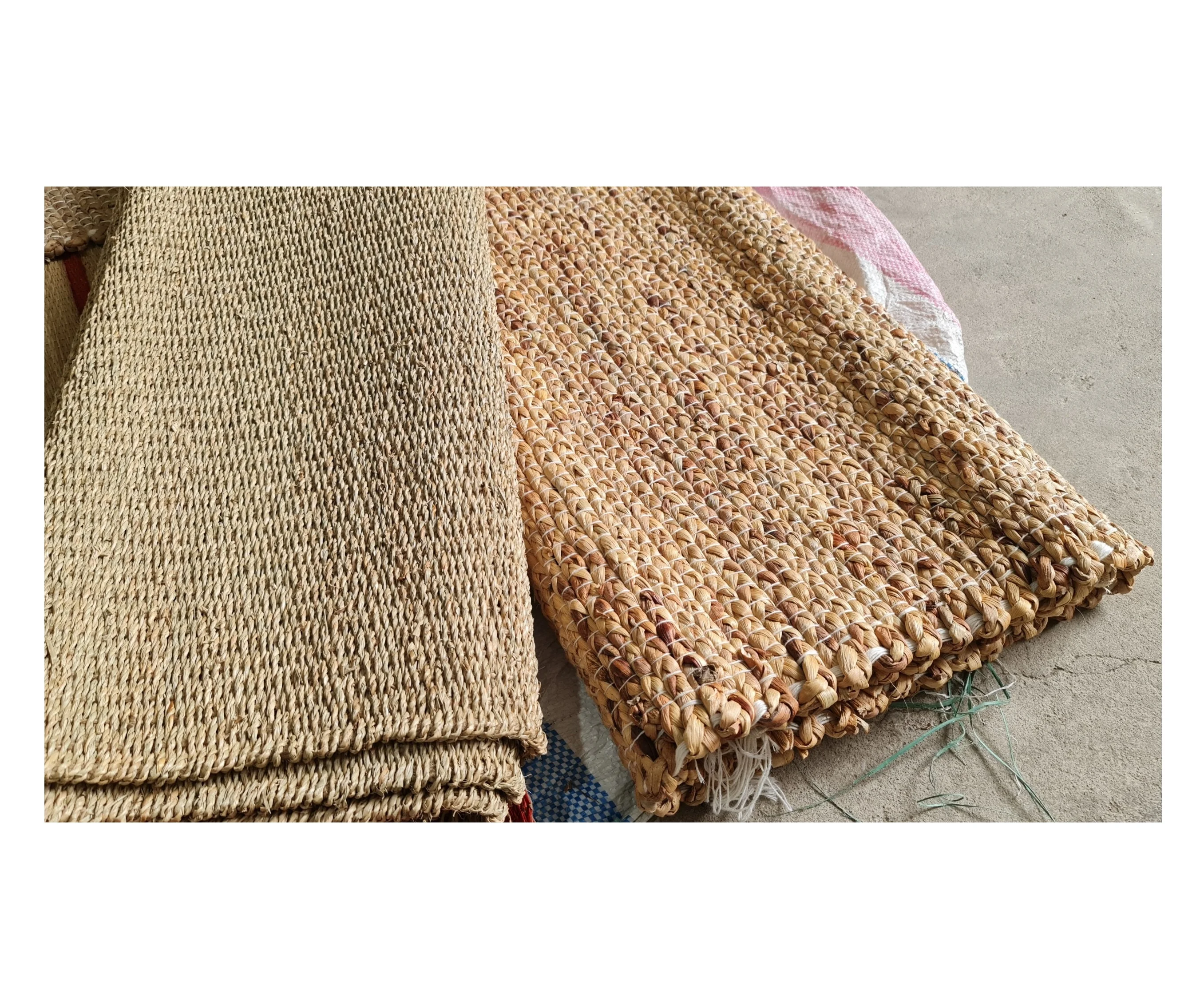 Vietnam Handwoven Natural water hyacinth yoga mat / Large Water hyacinth picnic mat home garden whatsapp 0084587176063 Sandy