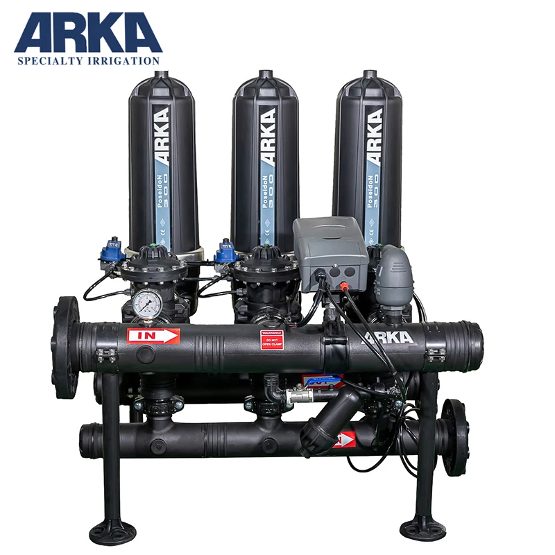 3 inch Automatic Filters Spiral Clean Semi-Automatic Disc Filter for Agriculture Irrigation