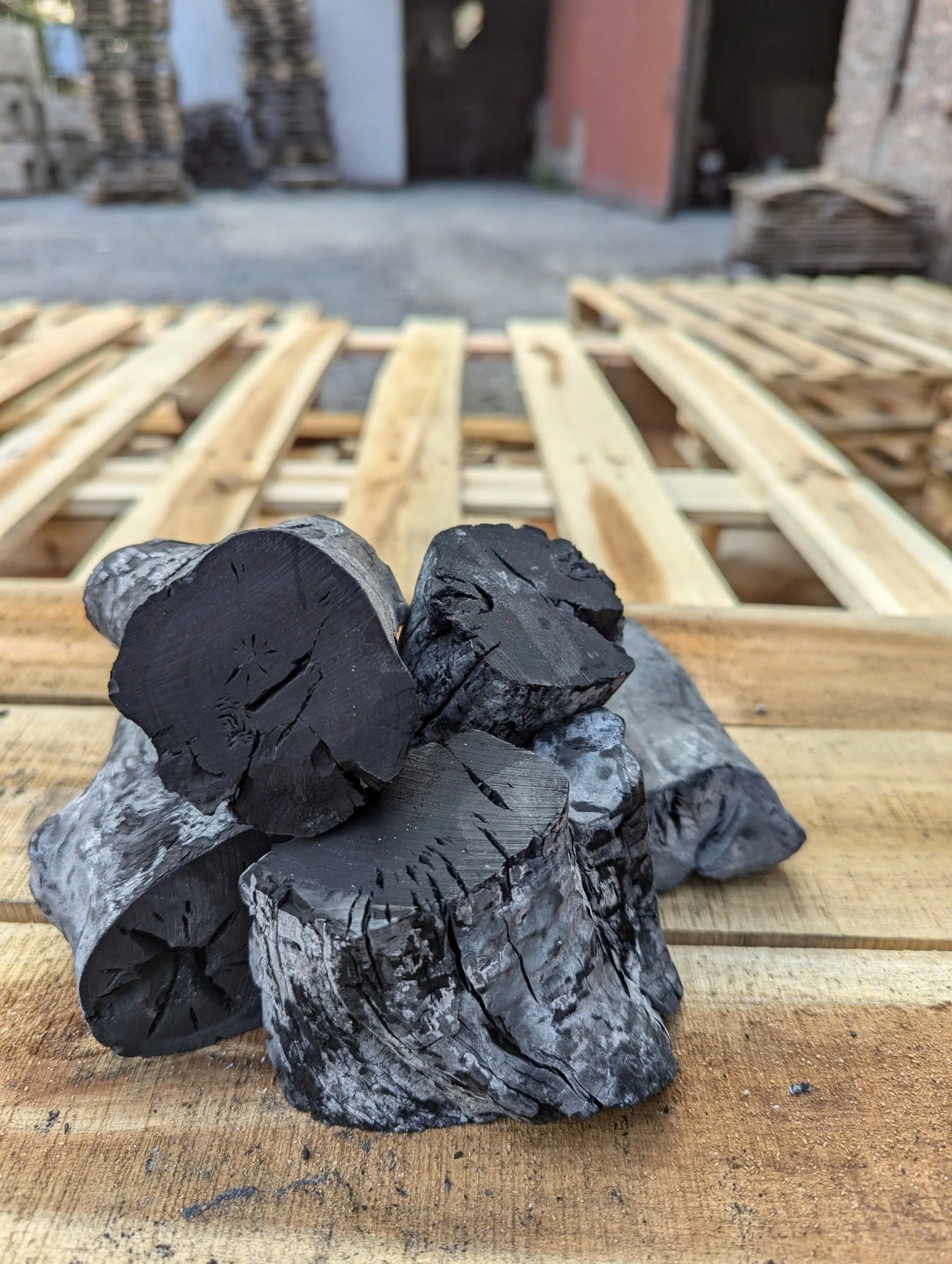 White Coffee Charcoal for Outdoor BBQ Camping & Grill Trips-Smokeless Binchotan Black Coal Activated Charcoal