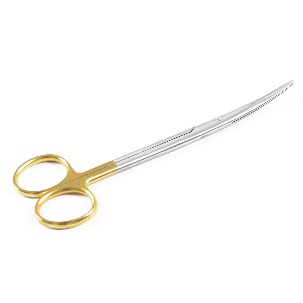 Metzenbaum Dissecting Scissor With Tungsten Carbide Surgical Scissor Straight & Curved Breast Augmentation Instruments