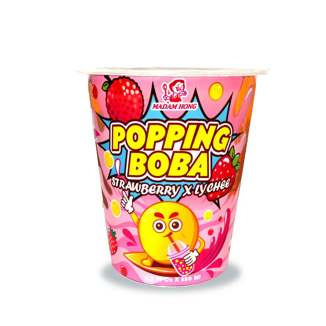 Taiwan bubble tea bursting boba