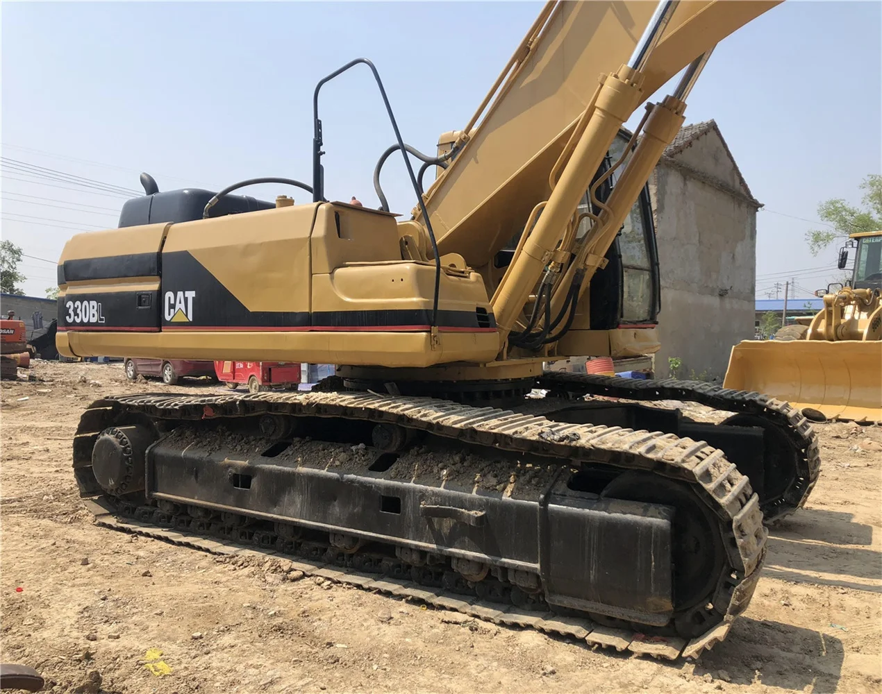 CAT digger caterpillar 330bl 330cl hydraulic crawler excavator used 30t cat excavator for construction