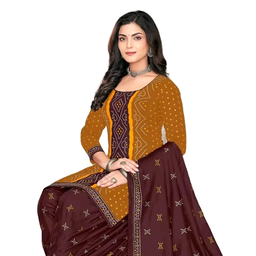 Bandhani Special cotton dress for Summer