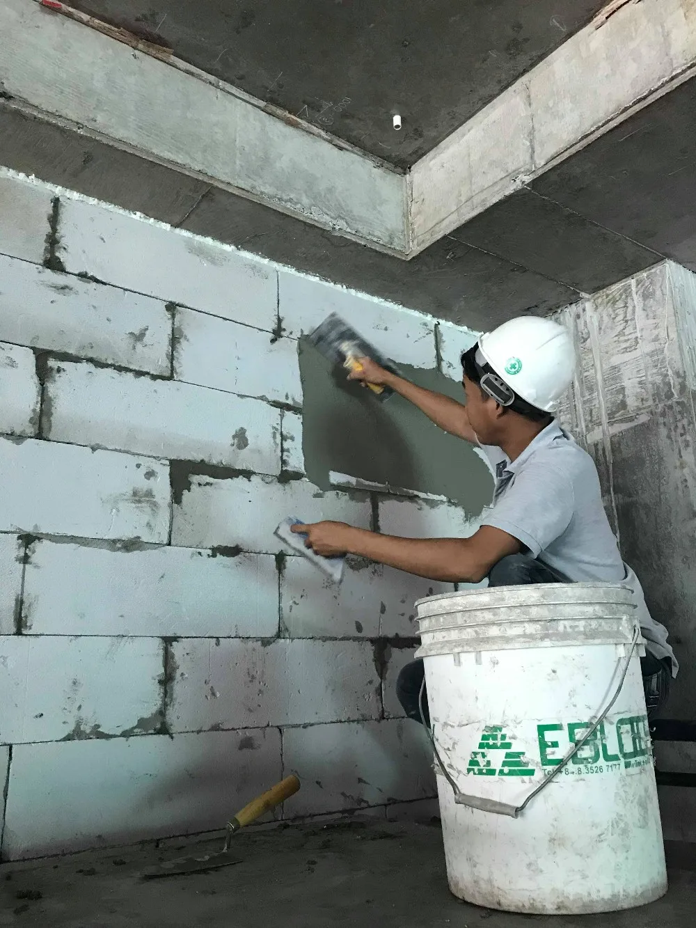 EBLOCK Industrial Design Style Construction Mortar for Plastering and Masonry Direct WhatsApp/Line +84963256210