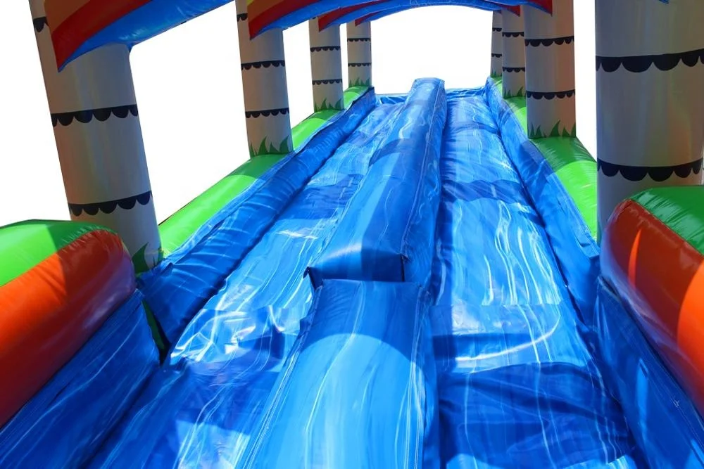 jungle theme inflatable water slide  and  slip  for children inflatable water slides for sale